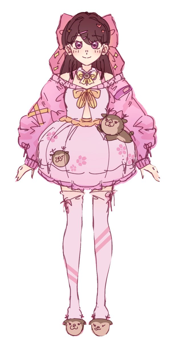 ArrmoV's tweet image. #可愛鬼新衣預測 👄👄👄
相信今年可愛鬼也是依舊的美麗🤪🥰
來一起畫吧大家！