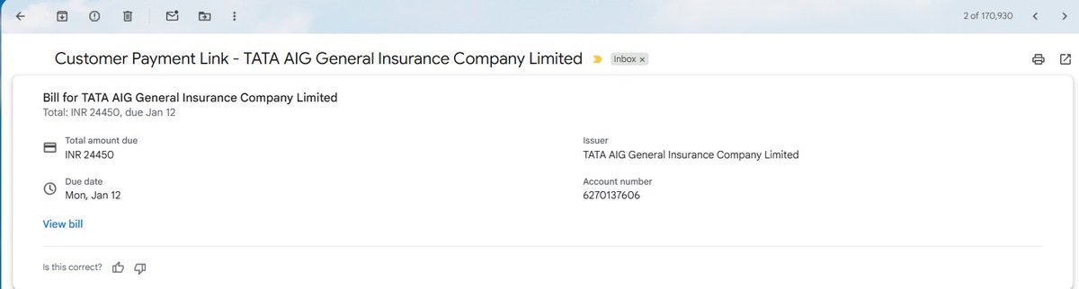 car_lover22's tweet photo. @TATAAIGIndia One of the worst insurance company. They don’t care about customer experience they only care about themself. They are trying to scam me with sending payment link of 24k where as the payment should be of around 14k. https://t.co/1uCJNczTNu