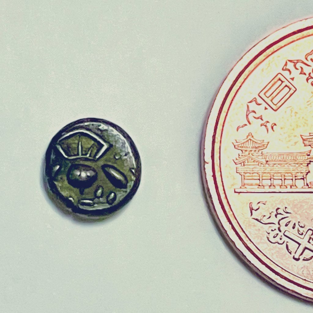 安政豆板銀　小粒　両面大黒 安政豆板銀 両面大黒 5.6g