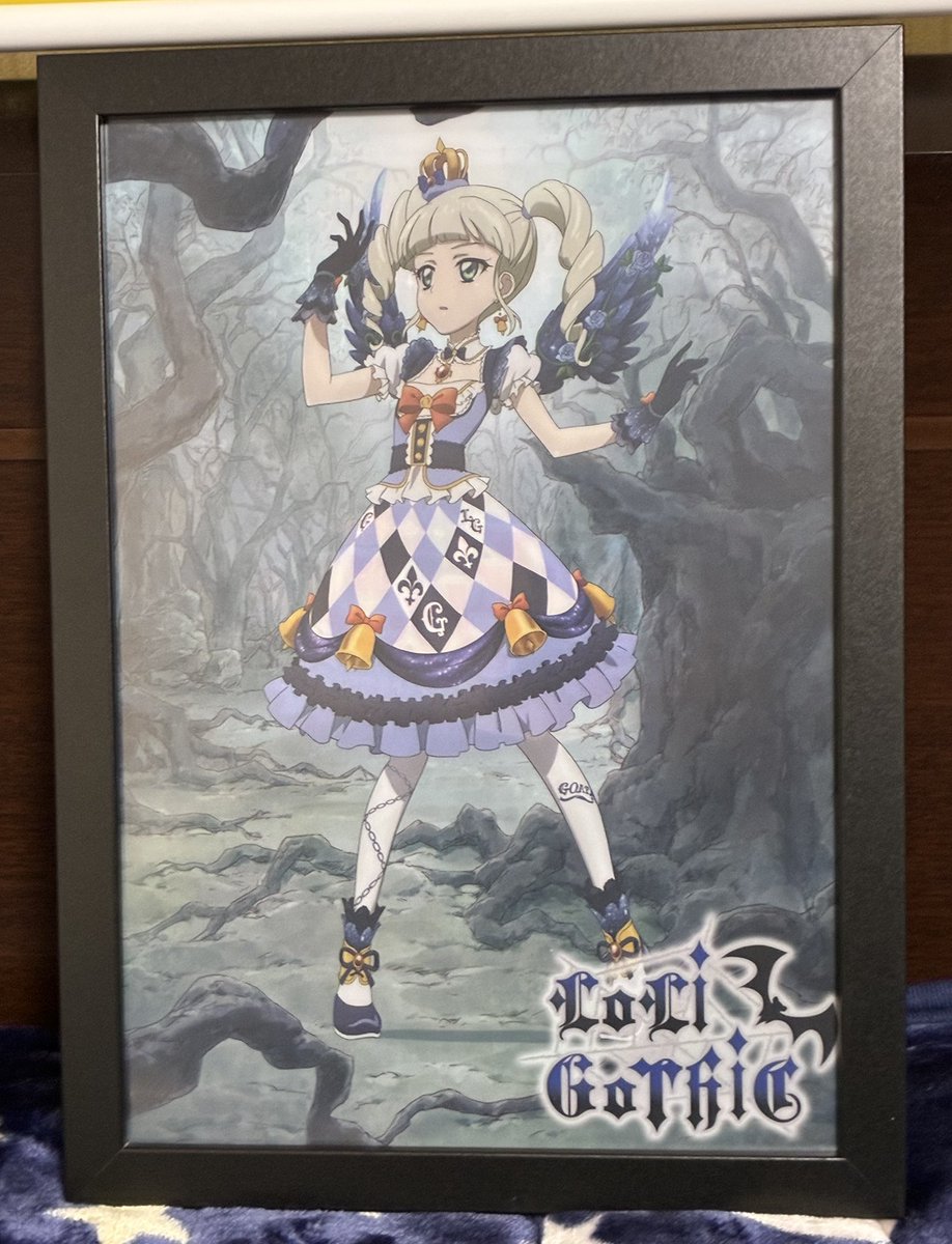 今日の戦利品。星宮いちご＆藤堂ユリカ様のポスター柄グッズをゲット