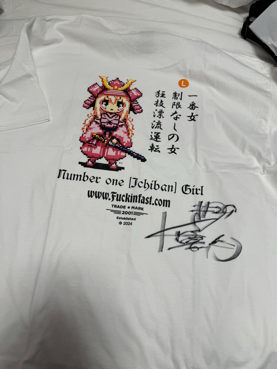 サインした本当にありがとうございました🙇‍♂️ <a href="/kisaragi_awano/">粟野如月@D1Lights🇯🇵日光</a> #TAS2026