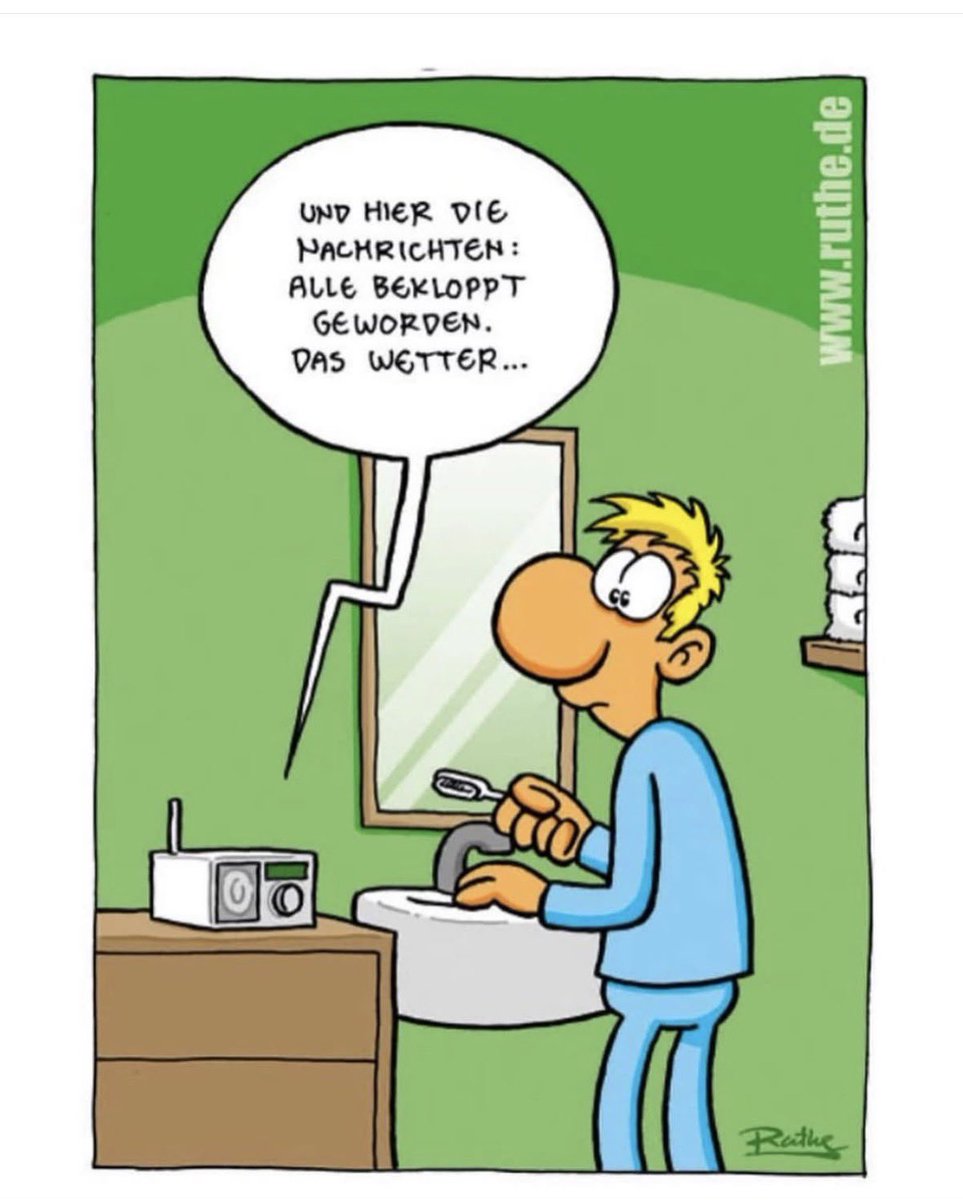 #allebeklopptgewordendaswetter #ralphruthe #ruthe
