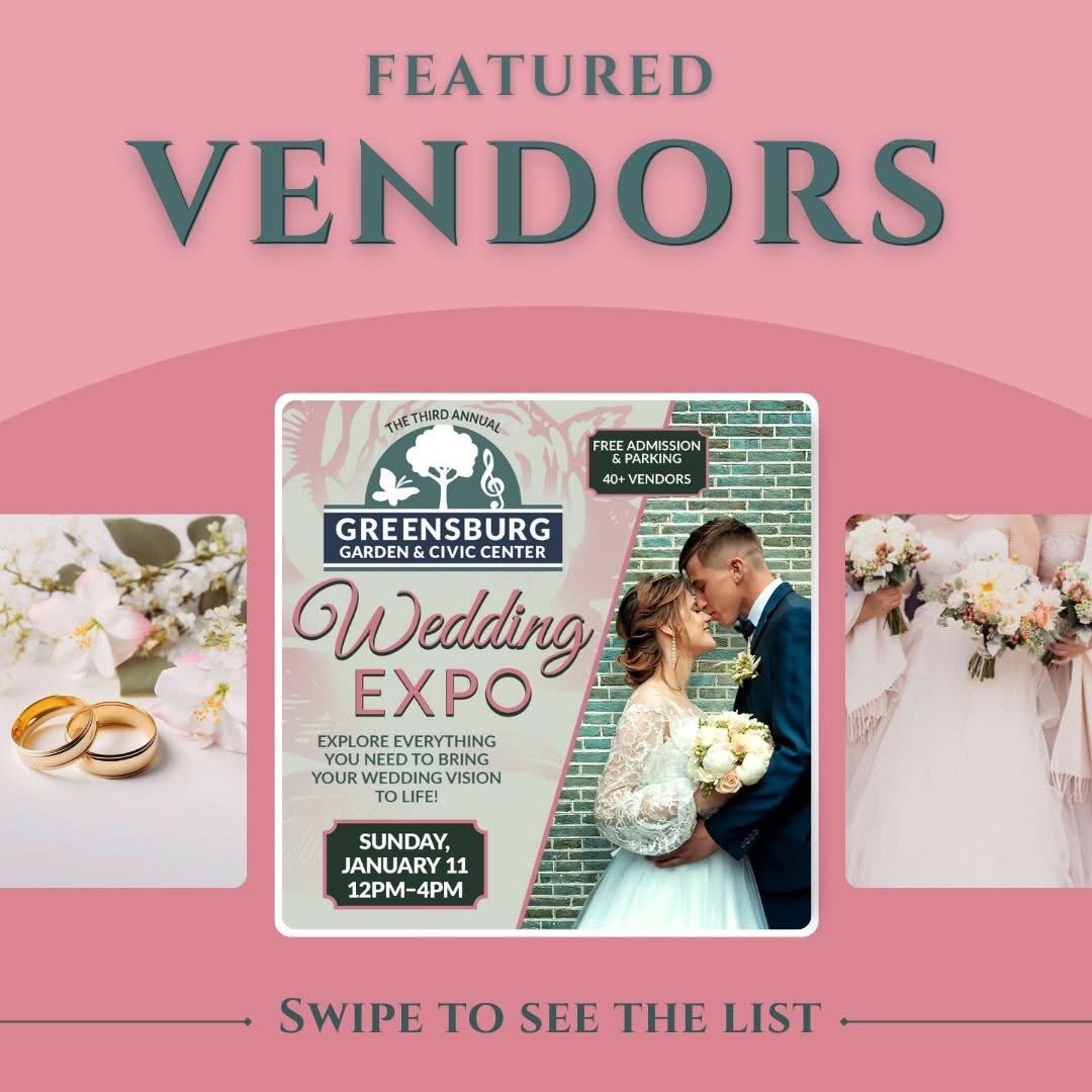 DerekLabarko's tweet photo. Attention: Did You Get Engaged Over The Holidays? Come See Us and All Of The Local Wedding Experts Sunday, Jan. 11th At The Greensburg Garden &amp; Civic Center Wedding Expo From 12PM - 4PM 💍 #labarkodjs @LabarkoDJs https://t.co/GGQ3c2Mad4