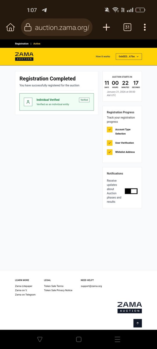 Rahul_Eth65's tweet photo. Ready to participate. ❤️

Thanks @zama Community https://t.co/GbqaQjy3Hm