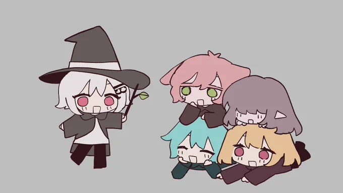 #魔女るぷ の萌え絵