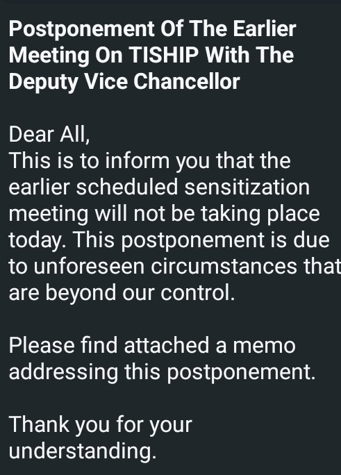 NOUN STUDENT'S UPDATE FORUM (@nounupdate) on Twitter photo 