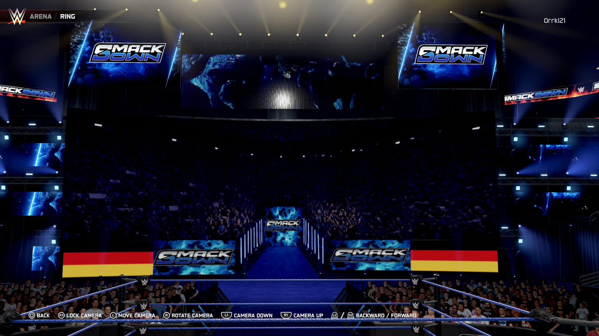 ORRKL2002's tweet image. NEW UPLOAD — SmackDown ’26: Berlin, Germany 🇩🇪🗡️
📍 Uber Arena

A fully re-created SmackDown experience built with accuracy and innovation.
Lighting, sponsor placement, fog density, and stage details precisely mirror the January 9, 2026 SmackDown broadcast. Every image and…
