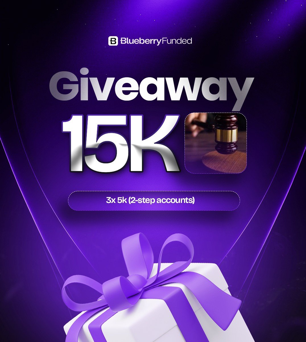 🎉 GIVEAWAY ALERTS 🎉
We're giving away 3x5k accounts!
To enter,

1: Sign up : blueberryfunded.com/?utm_source=af…

2: Follow :  <a href="/BlueberryFunded/">Blueberry Funded</a> <a href="/BBFAffiliates/">Blueberry Funded Partners</a>
<a href="/_Solicilorfx/">Solicitor</a> <a href="/Mr_inuwaFx/">Inuwa_Fx</a> <a href="/Nasrie01/">Nasreen 💙</a>

3: Tag 3 traders

4: Like and share/RT

Winners soon !