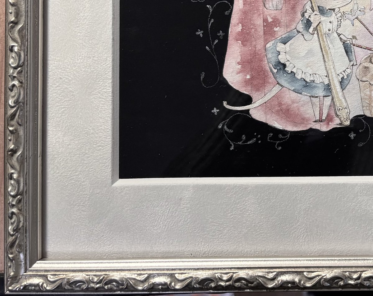 額装行ってきました！ おめかしすると更にかわいいです😭✨