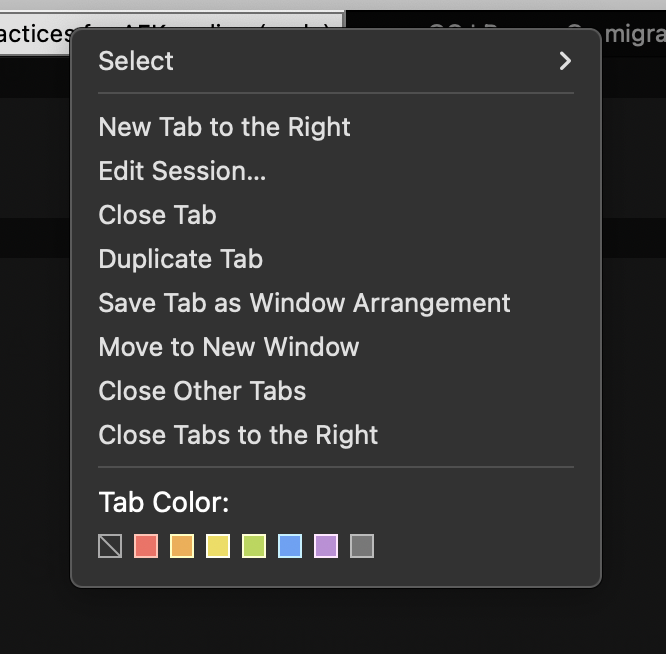 The main reasons why I prefer to use iTerm2:
- Tab colors 
- Multi-Profiles
- Guake-style mode