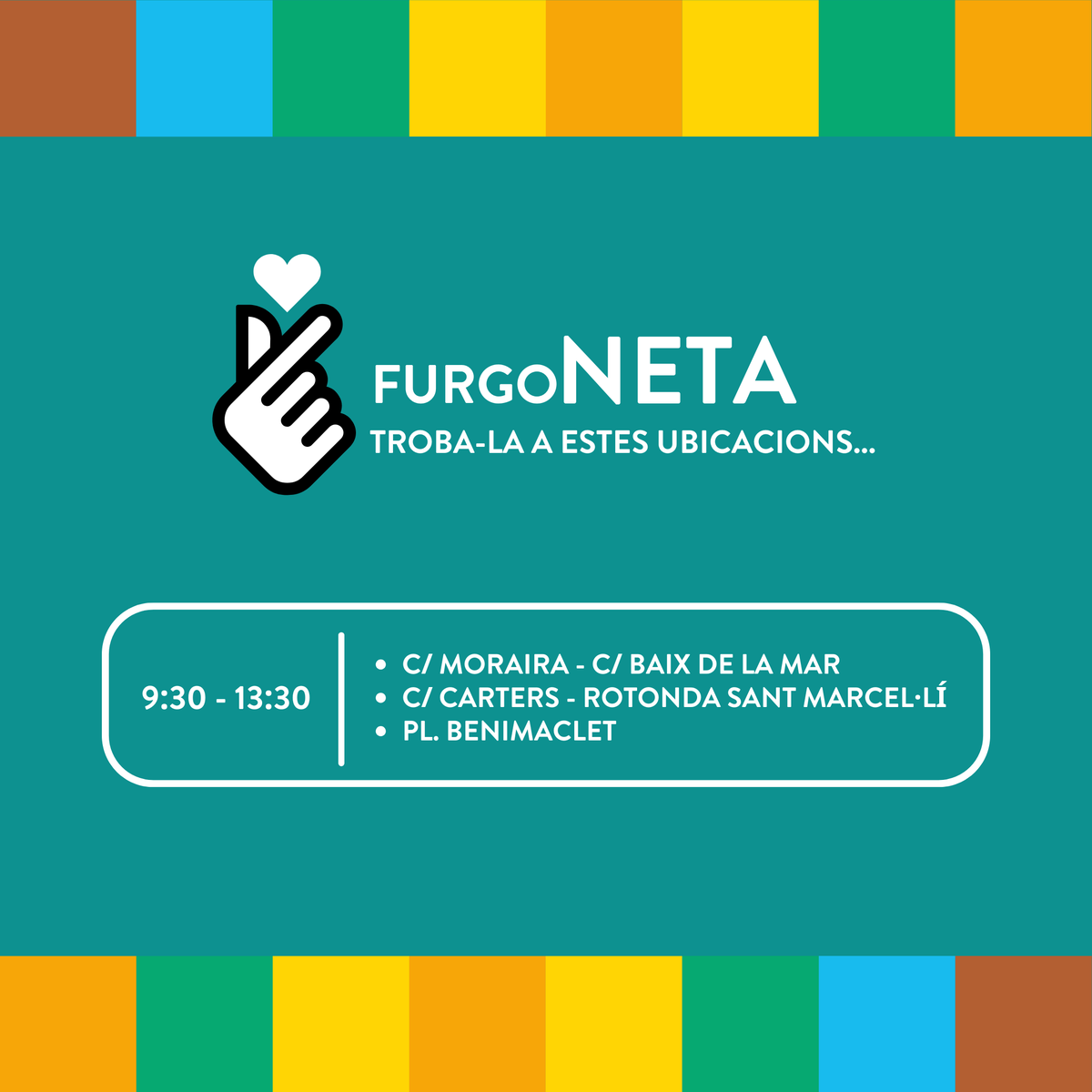 ValenciaNetaVLC's tweet image. 🚛♻️  La #FurgoNETA de #ValènciaMésNetaMésVerda arriba hui al barri de #Natzaret, #HortDeSenabre i #Tormos per a sensibilitzar la població sobre la importància de separar correctament els residus i mantindre neta la ciutat.