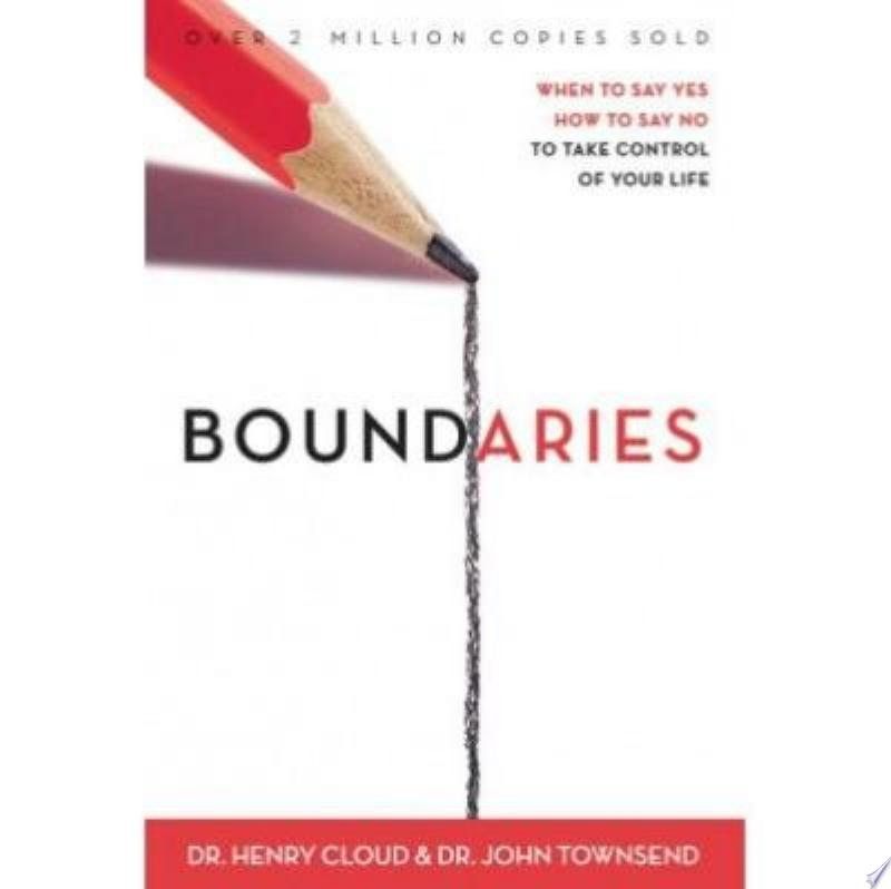 parenting_book's tweet photo. Boundaries: When to say yes, when to say no to take control of your life.

Henry Cloud, John Sims Townsend - 1992

https://t.co/95ibKpydkA https://t.co/Os68KxZR7b