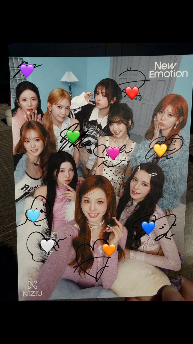 260110 NiziU NewEmotion 全員サイン会 初めてのイベントやったけど