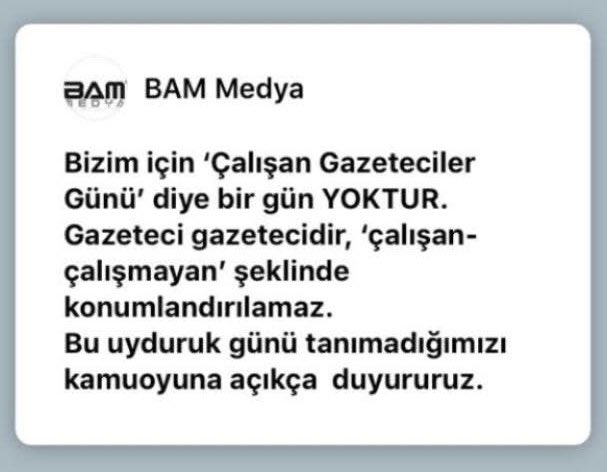#10OcakÇalışanGazetecilerGünü