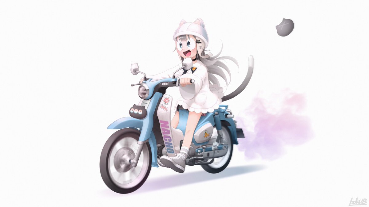 bokupachi_'s tweet photo. Honda Super Cub C125 x Nachoneko 🩶 https://t.co/Vpo4827ln0