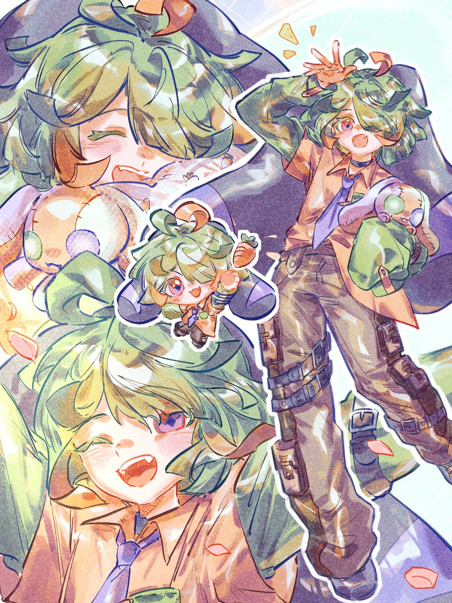 KuraiCa_Rotto's tweet image. ✨✨WAHEEEEYYY!!! ✨✨Bun’s just bouncing in~!!💚🧡
Anyone got some carrots? 🥕🥕