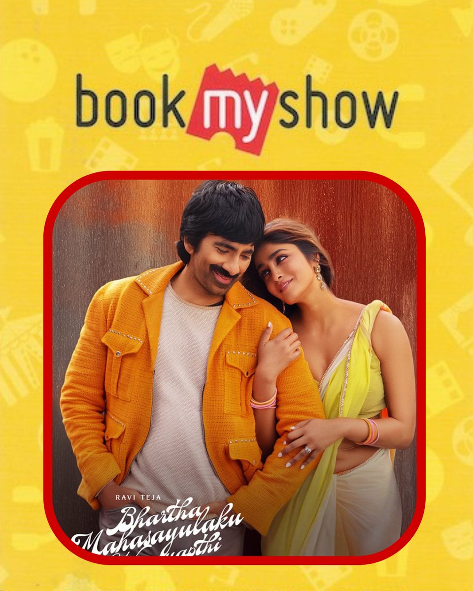 Exciting news, movie lovers! 😍
We're thrilled to announce an exclusive giveaway for complimentary tickets to the much-awaited Sankranthi entertainer "Bhartha Mahasayulaku Wignyapthi" 
Comment "I Want" we will send the tickets in DM for lucky winners..