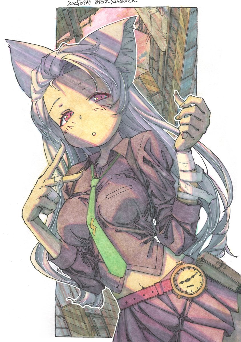 アナログ画材で頑張っています。 コミティア155の本にはこのあたりが