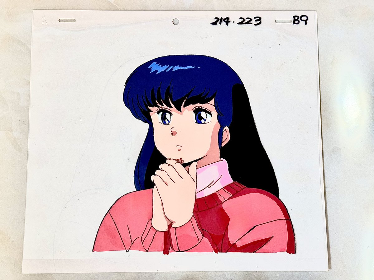 めぞん一刻 音無響子 セル画 和服 めぞん一刻 音無響子 セル画 和服 めぞん一刻 セル画&背景BOOKセット