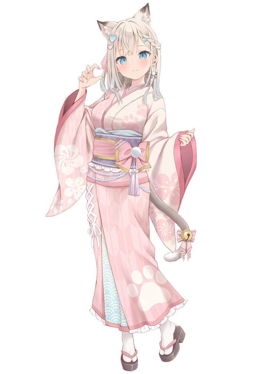 着物モカちゃん🐱💕