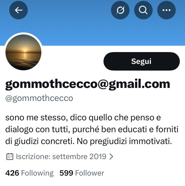d_ancingking's tweet image. Fantastici quelli di destra
Hanno un profilo impeccabile e un comportamento completamente opposto.
🤣🤣
E poi ti insultano, ti bloccano e infine scappano.
Come han fatto sempre.
Scapare.
Hanno imparato bene dal loro idolo (quello pelato).
@gommothcecco