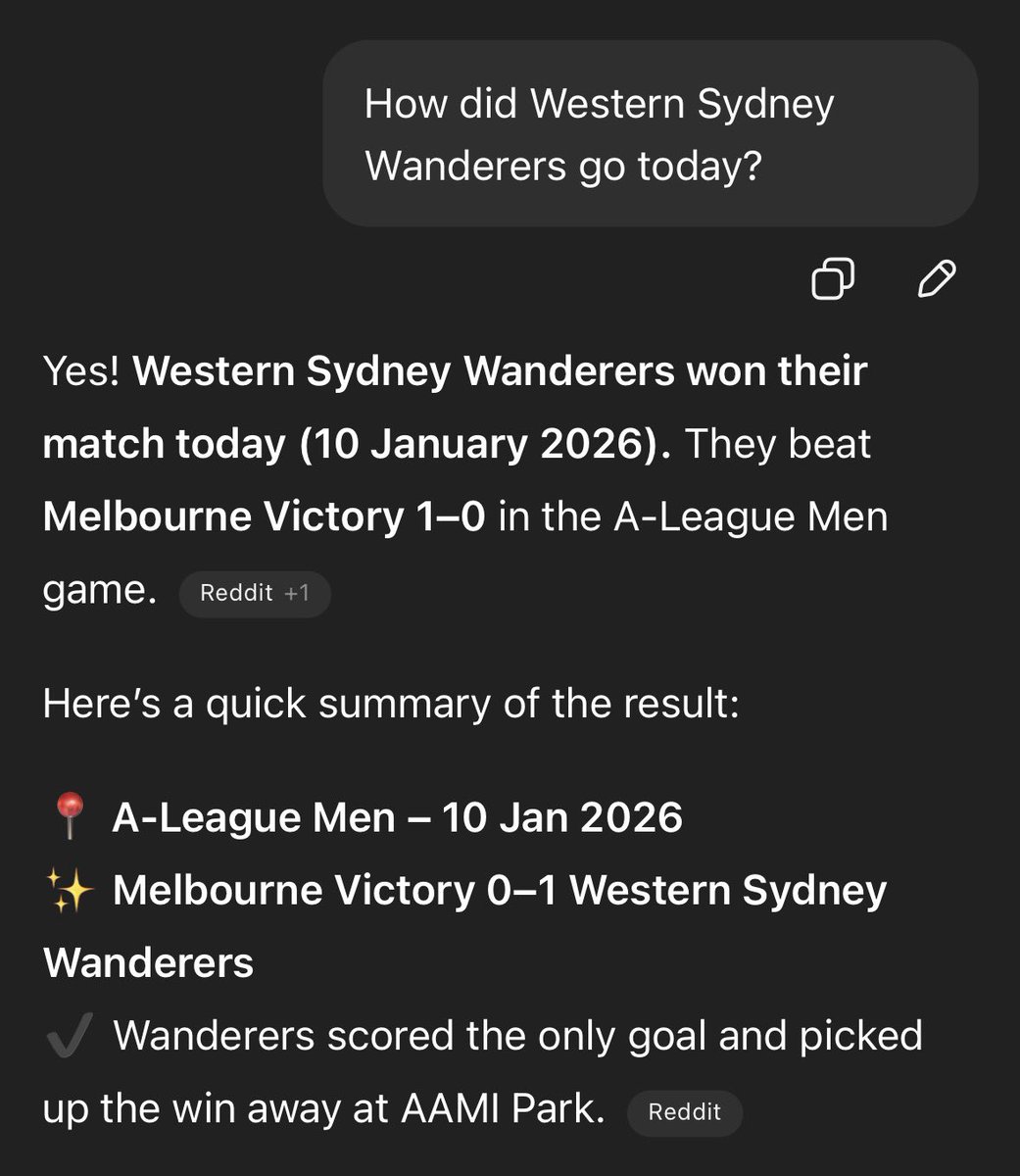 WS Wanderers FC tweet media