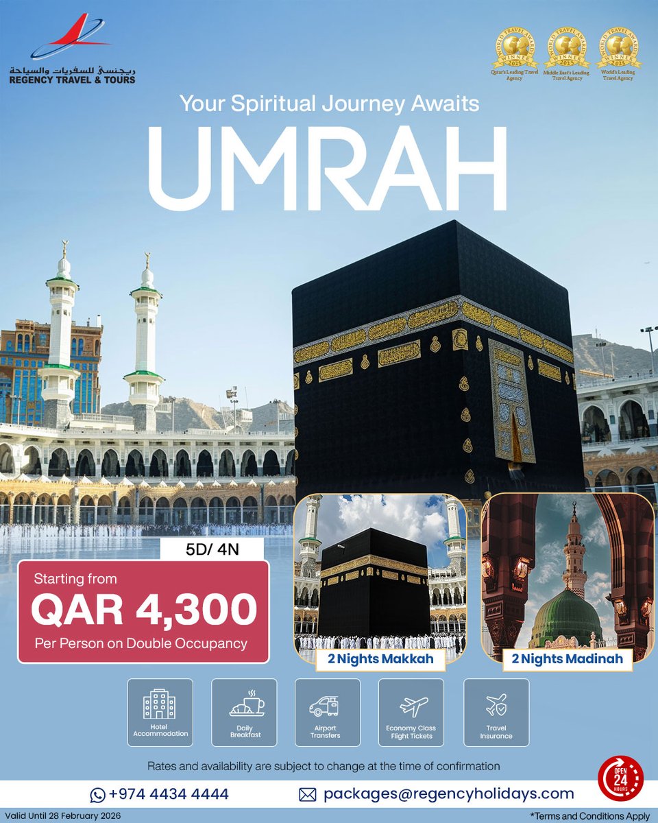 Regency Travel & Tours tweet media