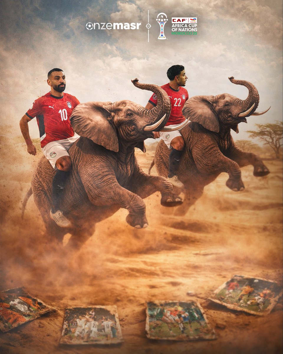 🚨 𝗢𝗡 𝗔 𝗧𝗢𝗨𝗝𝗢𝗨𝗥𝗦 𝗗𝗥𝗘𝗦𝗦𝗘́ 𝗖𝗘𝗦 𝗘́𝗟𝗘́𝗣𝗛𝗔𝗡𝗧𝗦 ! 🐘

🇪🇬 Égypte 🆚 Côte d’Ivoire 🇨🇮 
🏆 #CAN2025 
🗓️ 1/4 de finale
🏟️ Stade Adrar
⏱️ 20:00 🇫🇷 / 21:00 🇪🇬
📺 beiN SPORTS

#TotalEnergiesAFCON2025