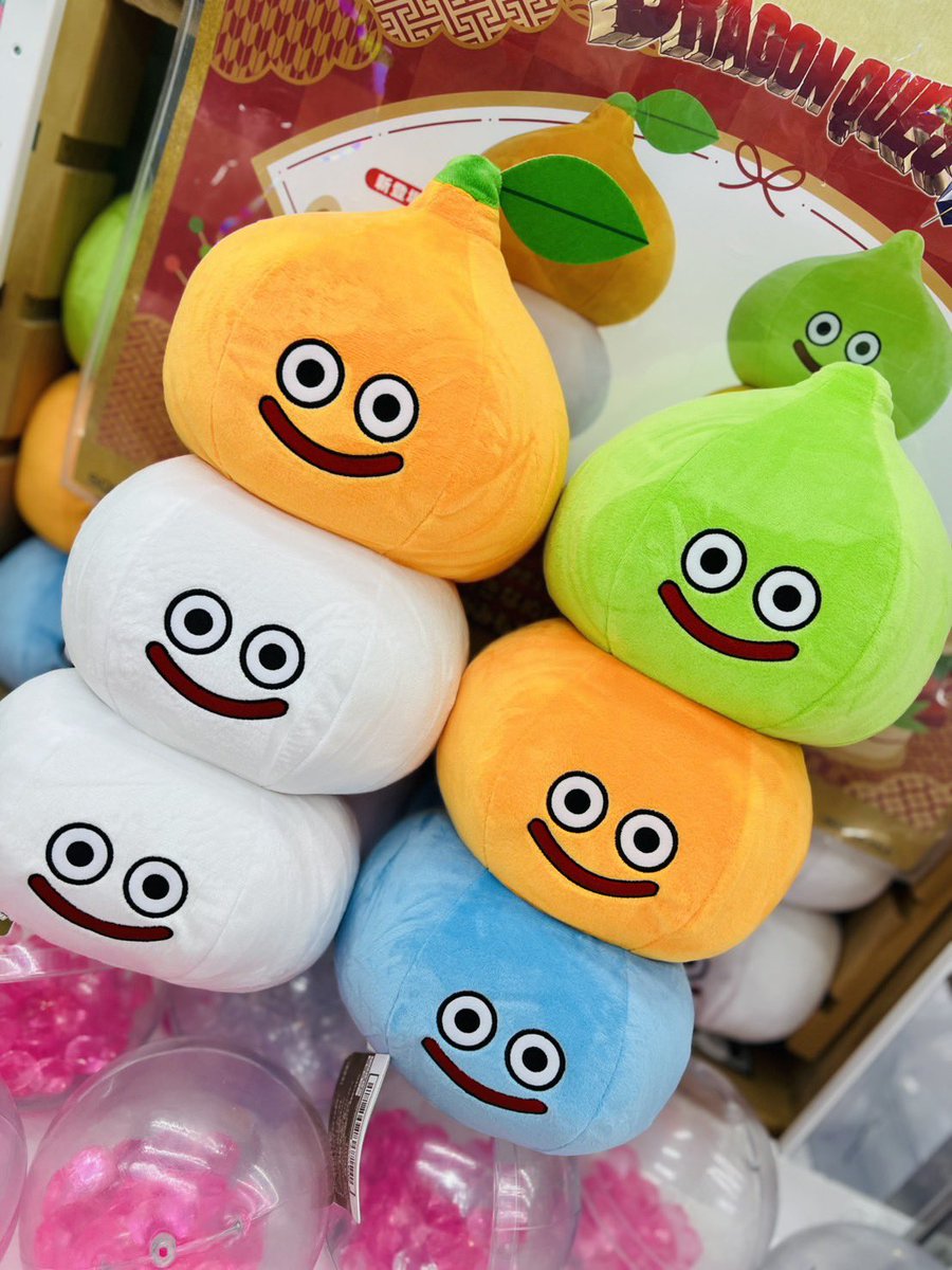 こんばんは✨ #ドラクエ のフィギュアとぬいぐるみ 入荷しました