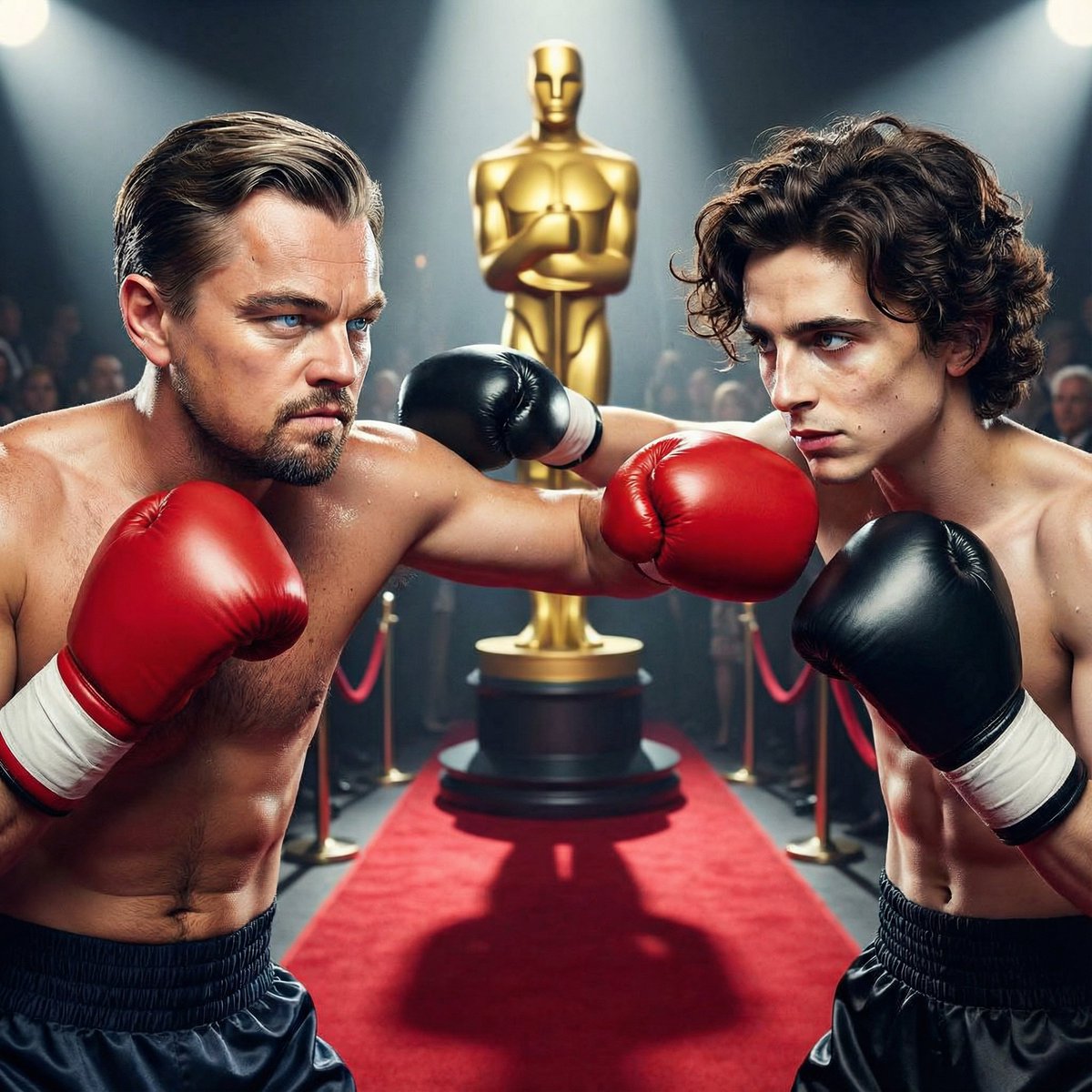 Prophedcom's tweet image. It’s the ultimate battle of the generations! 🎭 Leonardo DiCaprio 🆚 Timothée Chalamet. Both are frontrunners for Best Actor, but only one can win.

Who are you rooting for? Bet now on: prophed.com/market/polymar…

#LeonardoDiCaprio #Oscars2026 #timothéechalamet