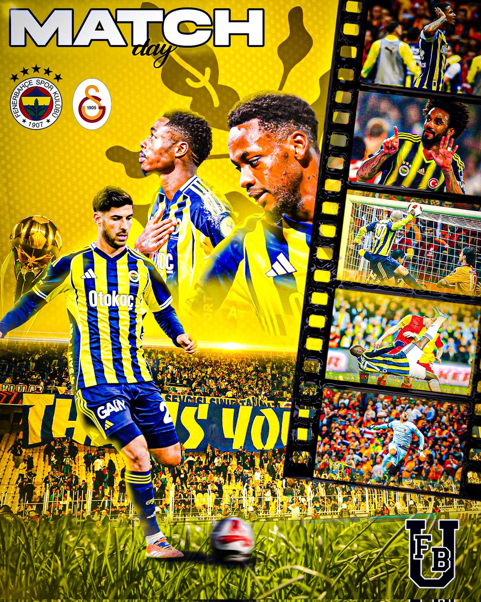 1907 ÜNİFEB Pamukkale Üniversitesi örgütlenmesi olarak Fenerbahçe - Galatasaray karşılaşmasını izlemek için Poodium No1 Cafe'de toplanıyoruz. Tüm arkadaşlarımızı bekliyoruz.

İletişim: 

Yiğit Avcı - 0541 560 66 56
Armağan Yıldıran- 0 544 346 97 87