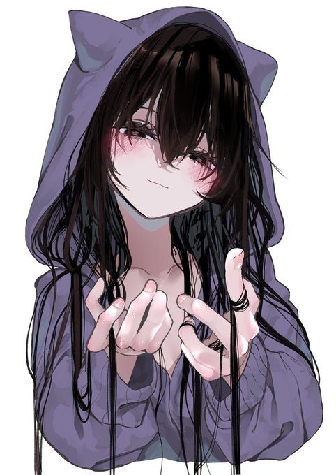 ヤンデレ黒髪ちゃん
#Huion創作 