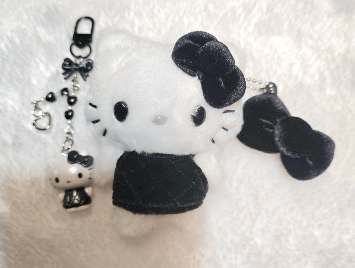 minming9g's tweet photo. キティ キルティングシリーズ🖤⋆͛*͛
シークレットも🖤⋆͛*͛でした🤍
小さくて可愛い🖤ᩚ https://t.co/aszbiXP3Ov