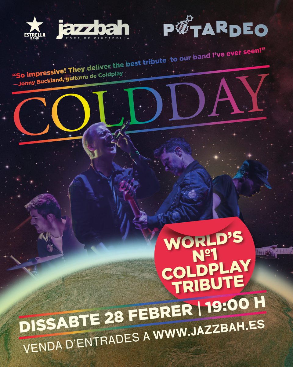 #menorca #coldplay #tribute