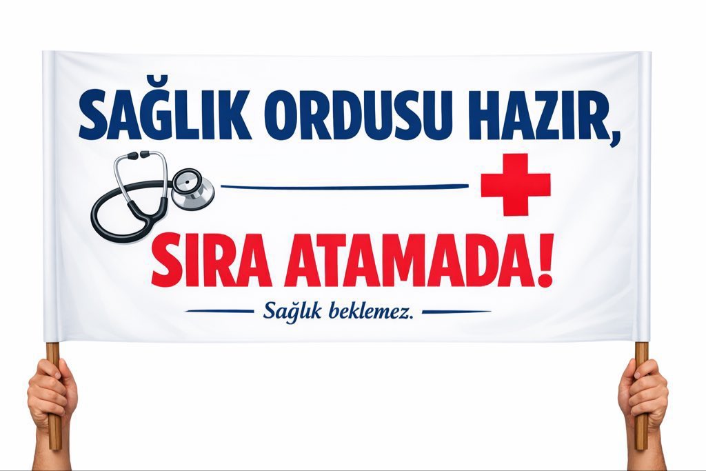 gundemmsaglik's tweet photo. Sayın @drmemisoglu 2026 ilk çeyrekte yeni bir istihdam kaçınılmazdır. İhtiyaç bu kadar ortadayken inat etmenin kimseye faydası yoktur.

 #SağlıkçıAtamaİçinUlusta
#KPSSBosunaMıydı
#Sb10ocakulusta
#SağlıkAtamaMağduriyeti 
#SagliktaGecikmeOlmaz
#SB3AlımZorunludur https://t.co/fNhWWp5A49