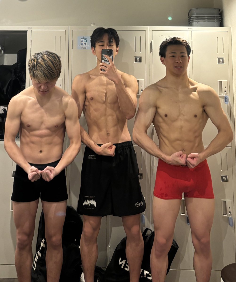 追い込み組。
1週間やり切った！！！！
明日はやっとチートデイ🫶🫶🫶