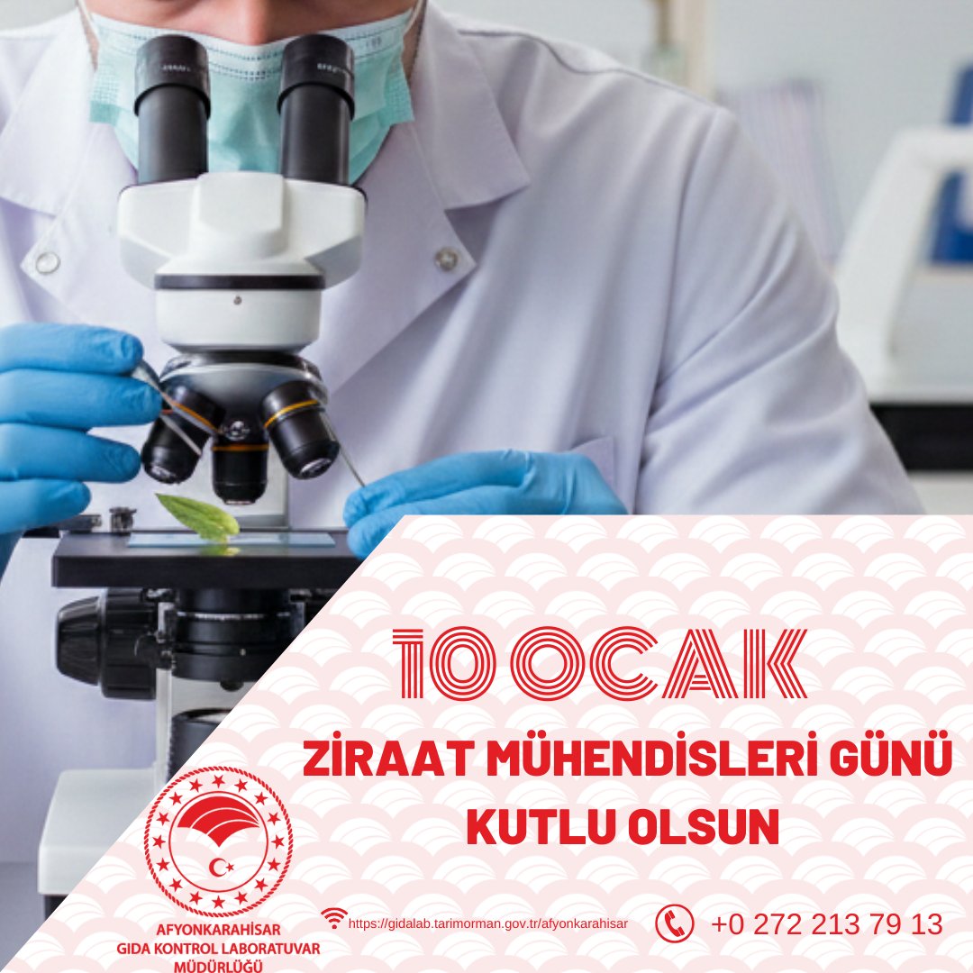 Ülkemizdeki ziraat eğitiminin 180. yılında başta mesai arkadaşlarımız olmak üzere, Ziraat Mühendislerimizin 10 Ocak Dünya #ZiraatMühendisleriGünü'nü kutluyoruz.
