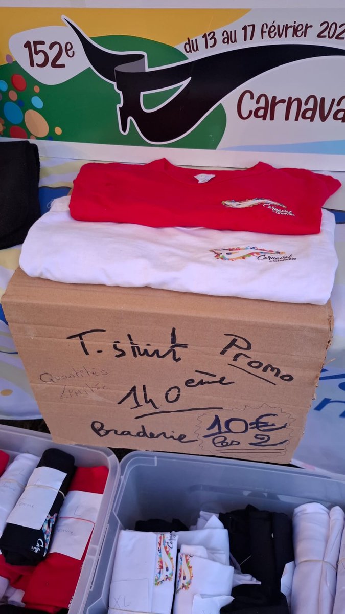 Comme chaque samedi, nous sommes présents sur le marché de Granville ! 🤩
Prochaines dates :
➡️ 17, 24, 31 janvier, 7 et 14 février : marché de Granville
➡️ 31 janvier : Leclerc
➡️ 7 et 8 février : portes ouvertes des hangars

Promo : tee-shirts fin de série à 10 euros les deux !