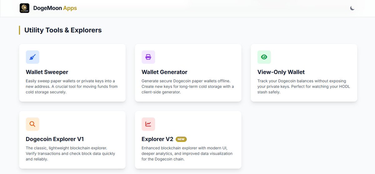DogeMoon Wallet tweet media