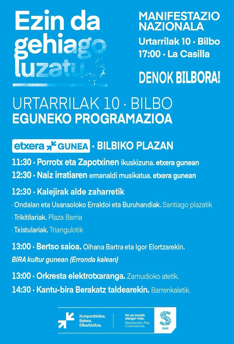 GoizaldeLibre's tweet photo. #EzinDaGehiagoLuzatu 📷 #Urt10Bilbora #BilboZaharra #Bilbi https://t.co/mKTPKM9RrG