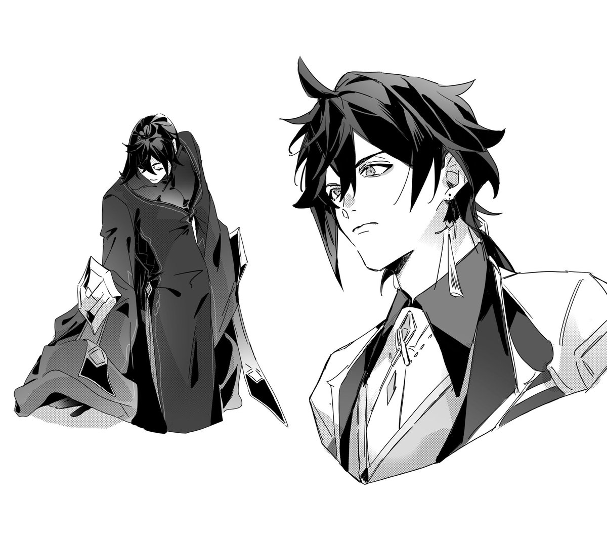 久しぶりに描いた…
🔸先生