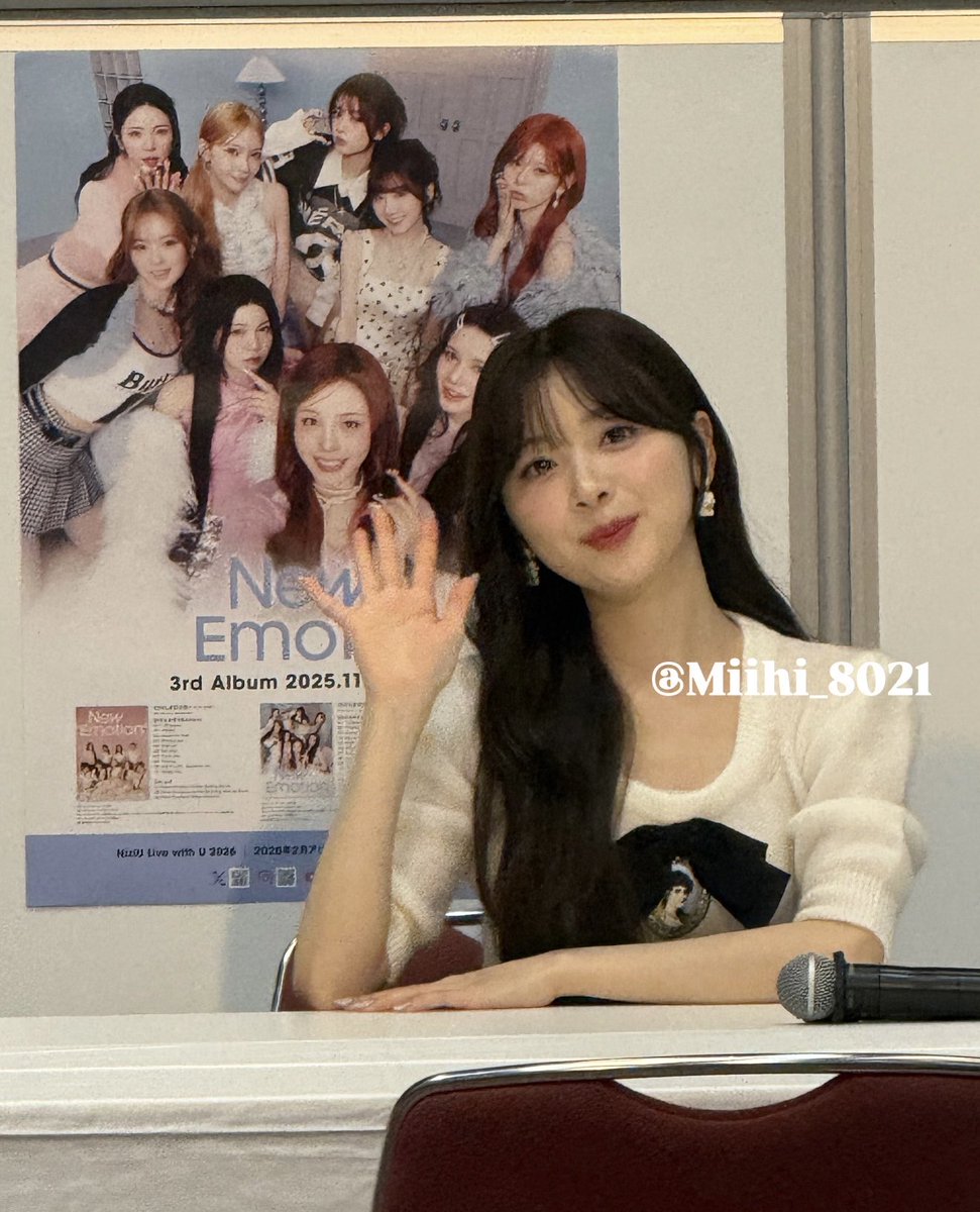 20260110 𝐍𝐞𝐰 𝐄𝐦𝐨𝐭𝐢𝐨𝐧 𝐍𝐢𝐳𝐢𝐔 全員サイン会 みいひ