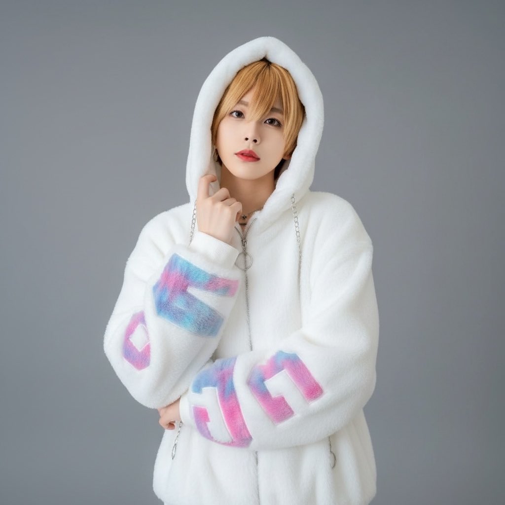 【新品】人気色！希少！ユニコーンカラーファーブルゾン♡ THICC