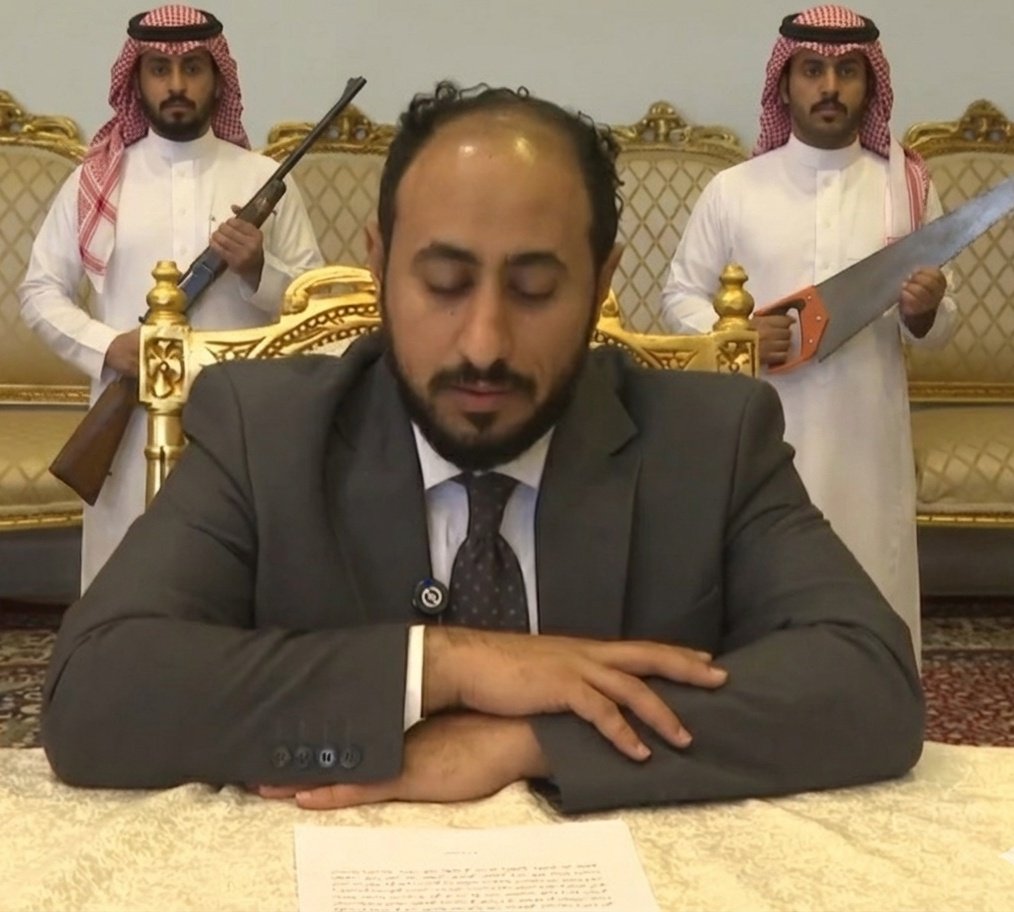 KhaledShamiri0's tweet photo. مهزلة من مملكة المافيا السعودية تحدث على مرأى ومسمع من العالم أجمع... ! https://t.co/xX54HtNEzA