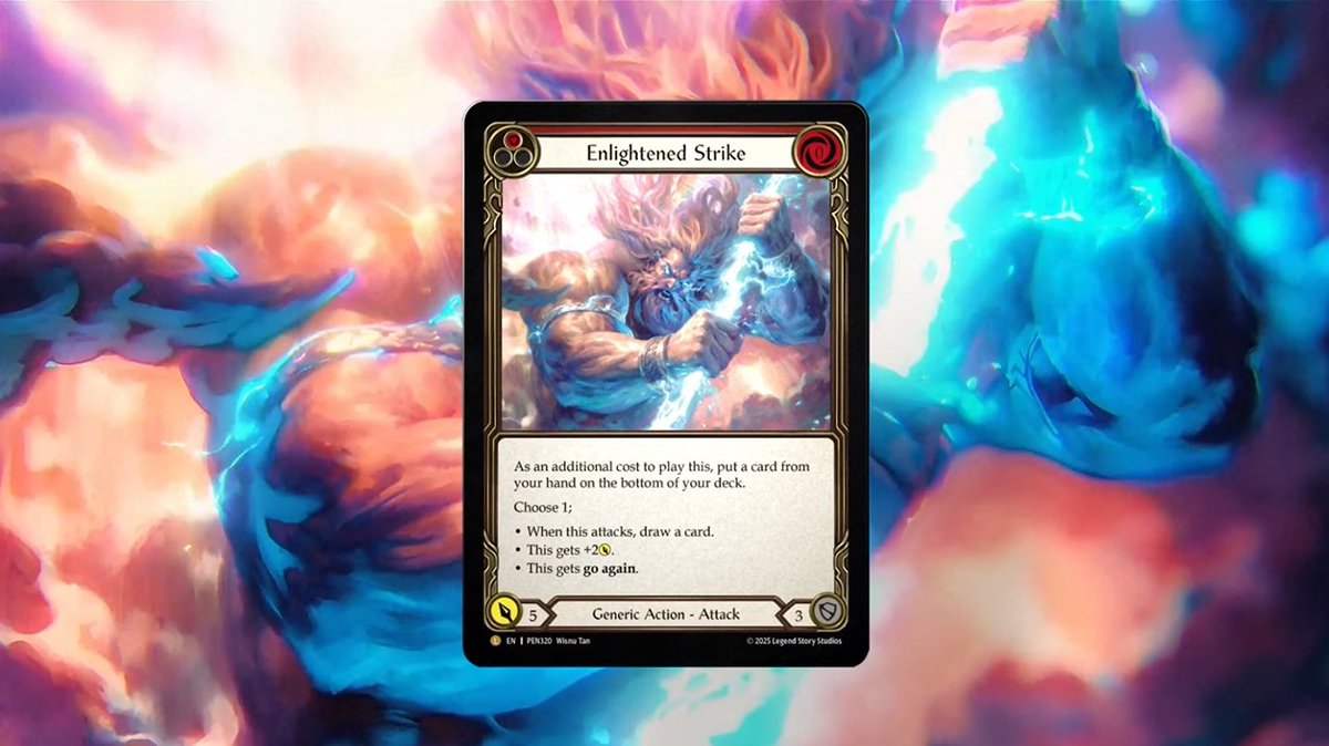 レイス英雄譚:再録カード】啓示の一撃 / Enlightened Strike #fabjp