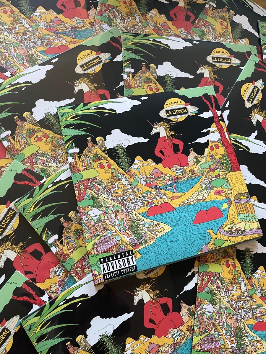 lesclonex's tweet image. 🎉 Célébrons les 10 ans de l’album #Lalicorne avec une édition vinyle exclusive ! Disponible dès maintenant. Ne manquez pas cette édition collector ! 
🎶 #Clonex #Vinyle10ans » —-&amp;gt; centrevillerecords.be/?utm_source=ig…