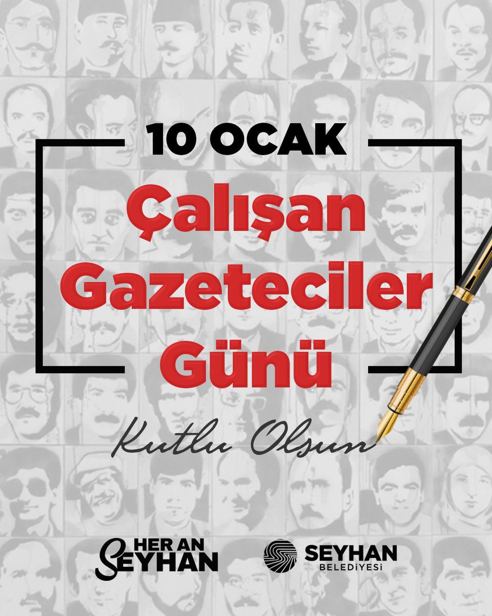 Adana’mızda ve ülkemizin dört bir yanında görev yapan tüm basın emekçilerinin 10 Ocak Çalışan Gazeteciler Günü’nü kutluyorum.