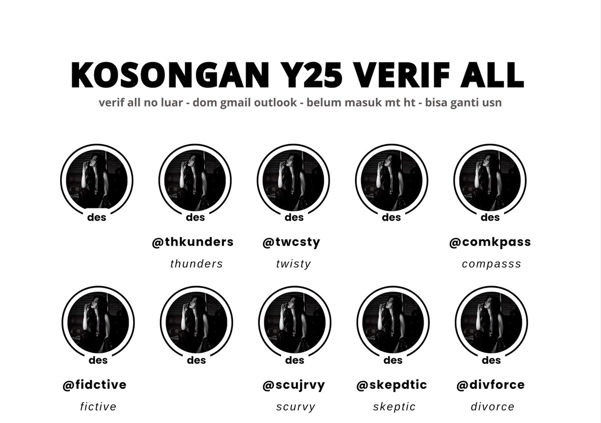 𝒱 - order langsung ke wa tweet media