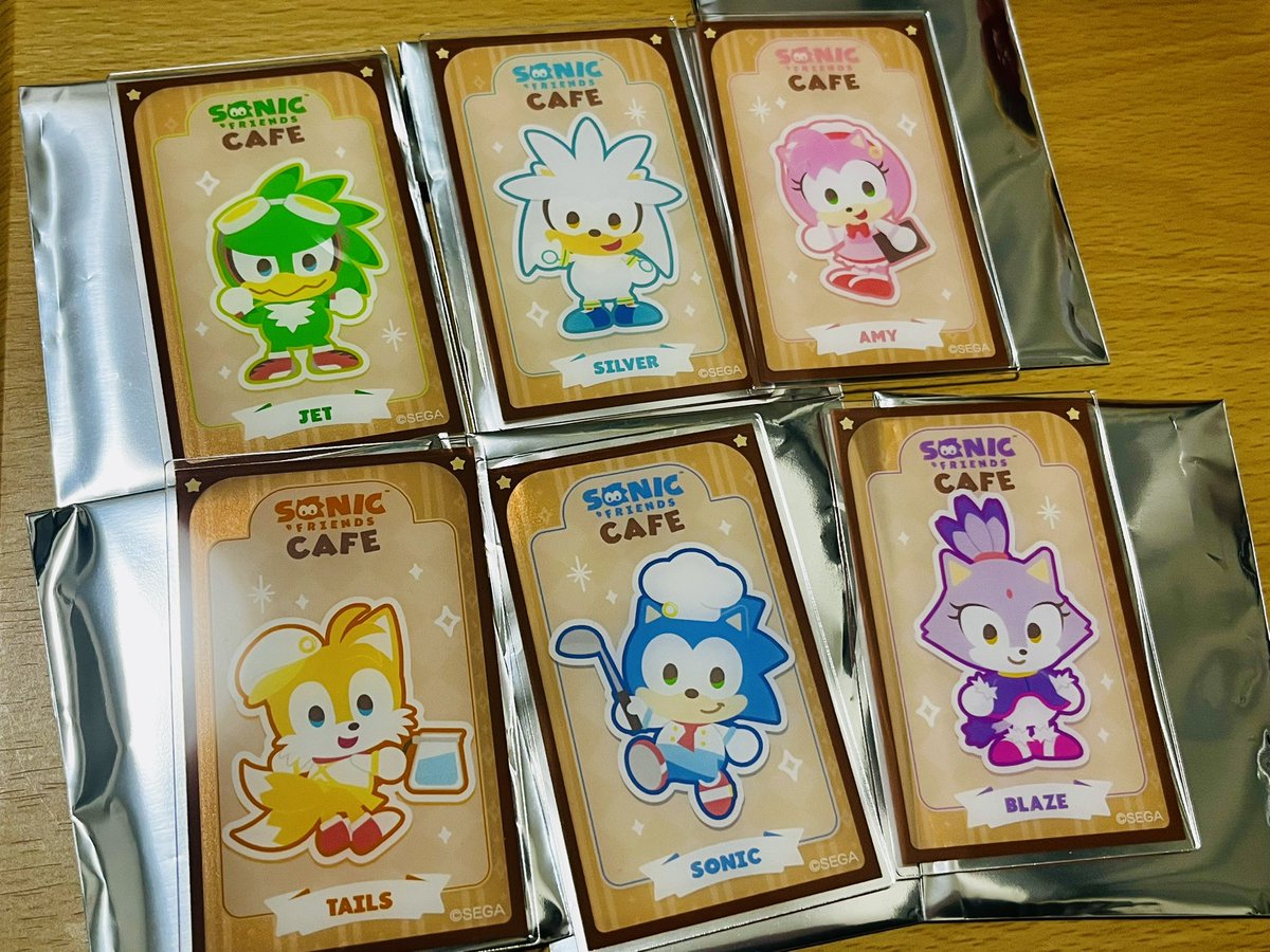 ソニックフレンズ ソニフレ カフェ シルバー