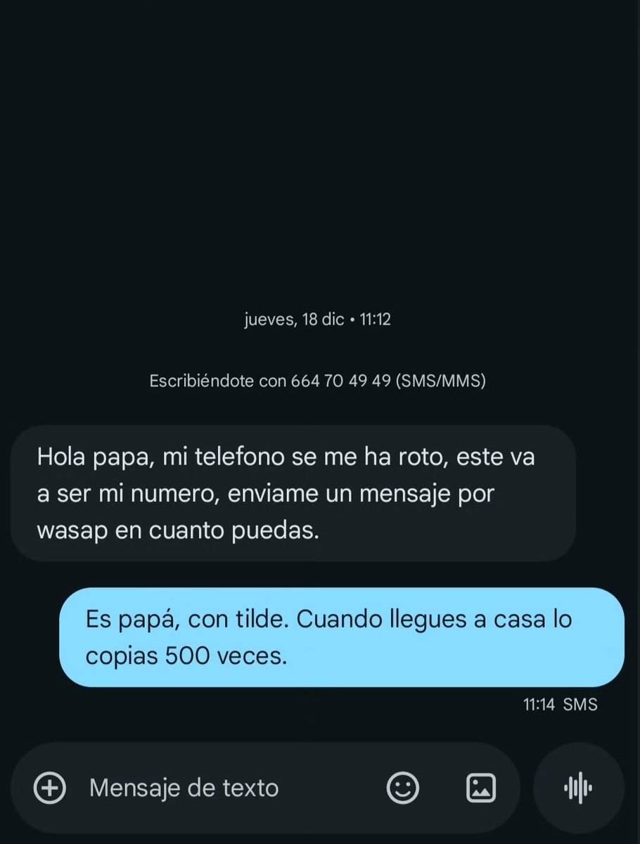 Qué vergüenza, no sé qué hicimos mal.